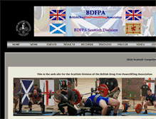 Tablet Screenshot of bdfpascotland.co.uk